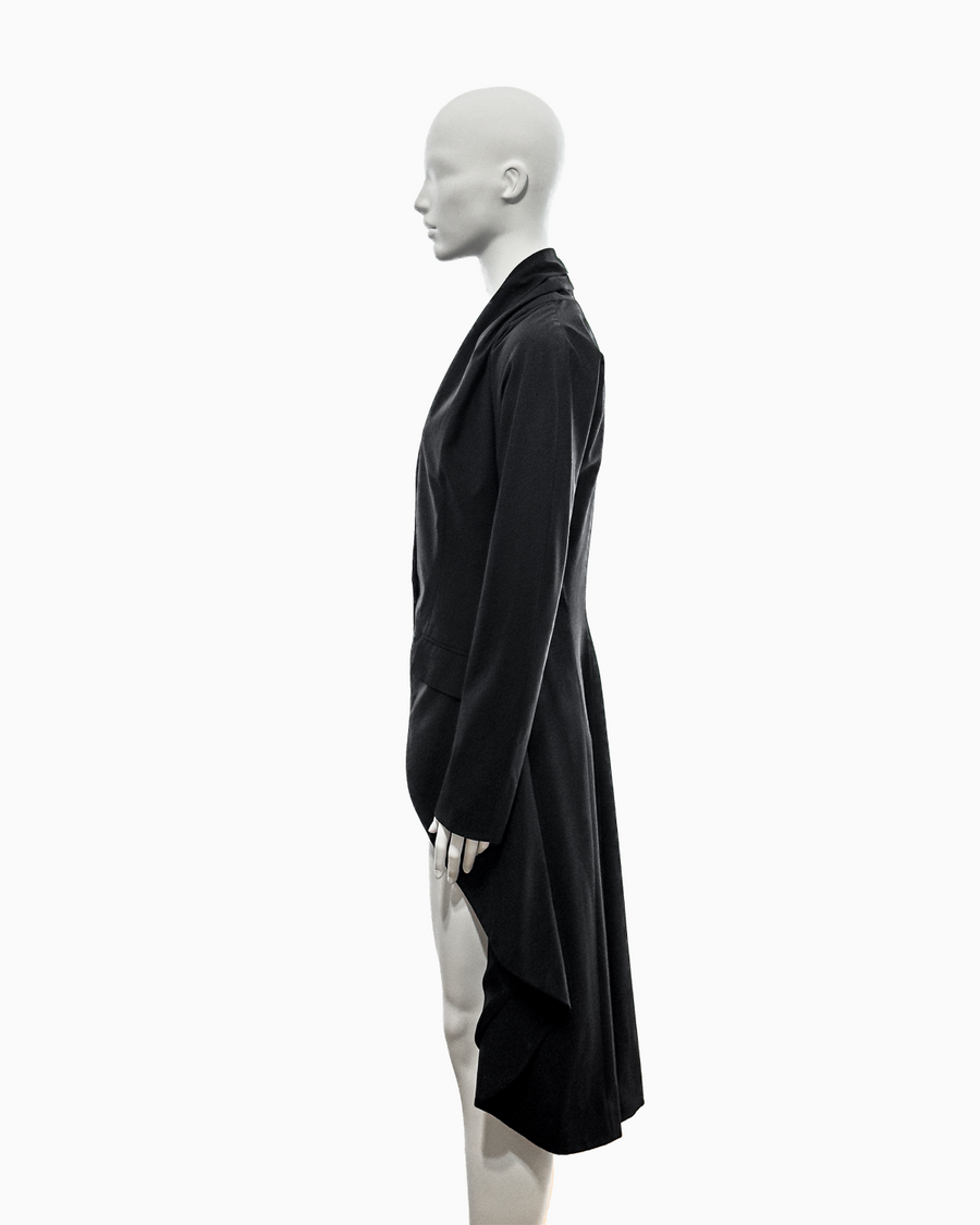 Alexander McQueen Black Wool Tailcoat, Spring/Summer 1999 "No. 13"