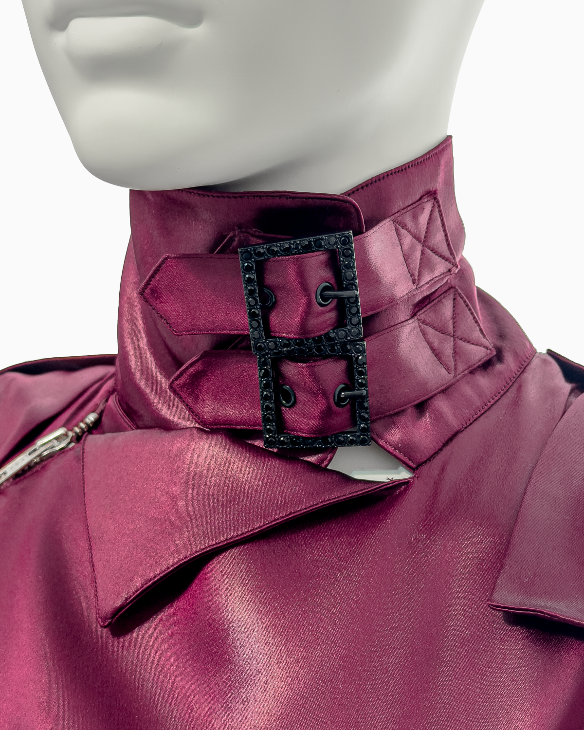 John Galliano Red Silk Hardcore Bondage Dress, Spring/Summer 2000